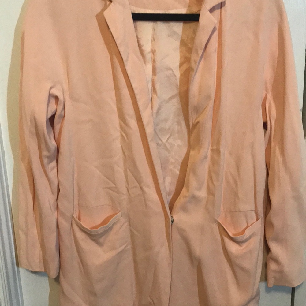 TopShop Pink Blazer - Picture 3 of 4